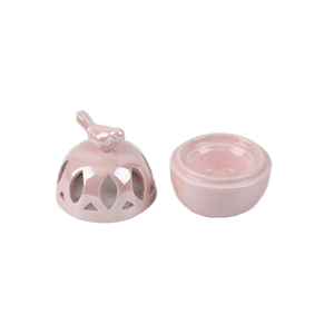 European Custom Ceramic Essential Oil Aromatherapy Box Multifunctional Tea <strong>Light</strong> and <strong>Incense</strong> Burner for Aromatic Use - Product Image 2