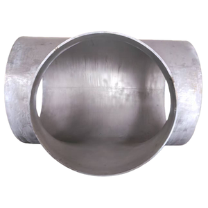 中国制造定制 ASME B16.9 卫生级碳钢合金钢对焊管件不锈钢三通 OEM - Product Image 4