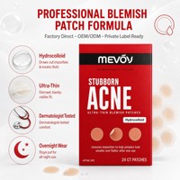 Patchs hydrocolloïdes anti-acné pour le visage avec pince à épiler, marque privée