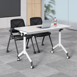 Ensemble de bureaux d'entraînement modernes en bois pour salles de réunion, hôtels, écoles, hôpitaux et salles de conférence - Product Image 6