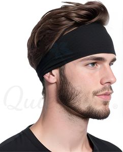 عصابة رأس رياضية بشعار مخصص من الشركة المصنعة ، عصابة رأس رياضية للياقة البدنية للنساء والرجال ، عصابة عرق لتشغيل تمارين اليوغا والصالة الرياضية - Product Image 2