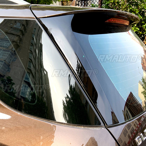 Gloss Black Car Rear Window Side Spoiler Wing <b>Splitter</b> for Mercedes-Benz ML-Class GLE-Class W166 ML350 GLE320 GLE400 2012-2018 - Product Image 5