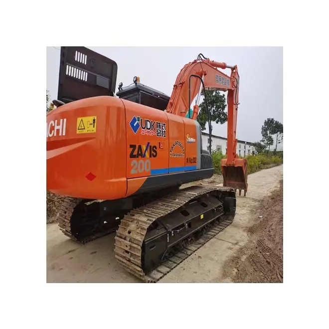 उच्च गुणवत्ता मूल जापान Hitachi ZX200 इस्तेमाल किया खुदाई के लिए 20 टन हाइड्रोलिक क्रॉलर बड़ा खुदाई निर्माण zx210 zx210h