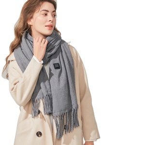 Bufanda <span class=keywords><strong>de</strong></span> calefacción cálida para el cuello, bufanda <span class=keywords><strong>de</strong></span> calefacción para el cuello <span class=keywords><strong>de</strong></span> las mujeres Bolsa <span class=keywords><strong>de</strong></span> cremallera esmerilada para adultos Bufanda térmica femenina 2023 El más nuevo invierno 30*120Cm - Product Image 2