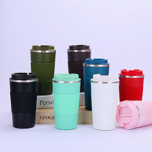 Tasses à <span class=keywords><strong>café</strong></span> thermiques en métal réutilisables 380ml 510ml avec impression personnalisée de logo tasses <span class=keywords><strong>Café</strong></span> avec couvercle de manchon de tasse en gros - Product Image 5