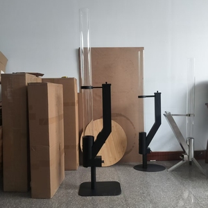 Estufa de pellets de leña para exteriores con <span class=keywords><strong>tubo</strong></span> de fuego y columna de llama, tipo antorcha, segura para leña, del fabricante - Product Image 2