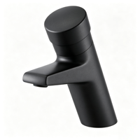 Keran Wastafel Otomatis Self Delay Auto Close Tap Deck Mounted Warna Emas Brushed Untuk Toilet Umum Komersial Pabrik Langsung Garansi 3 Tahun