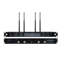 AD4D Dual KSM8 Système de microphone karaoké sans fil de haute qualité XLR Cardioid Stage Live Music Performance Handheld Microfone