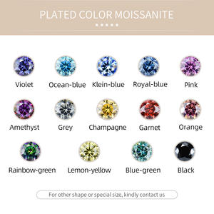 Xingyue宝石ソース工場1カラット6.5mmポルトガルローズオールドヨーロッパハイブリッドファンシーカットモアッサナイトストーンラボ成長ダイヤモンド - Product Image 3