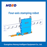Nouveau manipulateur d'estampage 3D multi-stations Hezong de haute qualité, contrôlé par PLC, charge nominale 250-400 kg, personnalisable pour presse