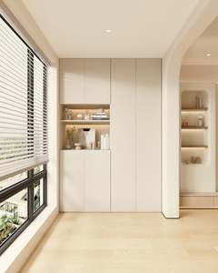 Balcon Espace de lavage combiné avec stockage Usine chinoise Exportation Machine à laver de haute qualité Combinaison d'armoires assorties - Product Image 3