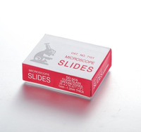 Laboratory Clear Pre-Cleaned Glass Microscope Slides with Ground Edge