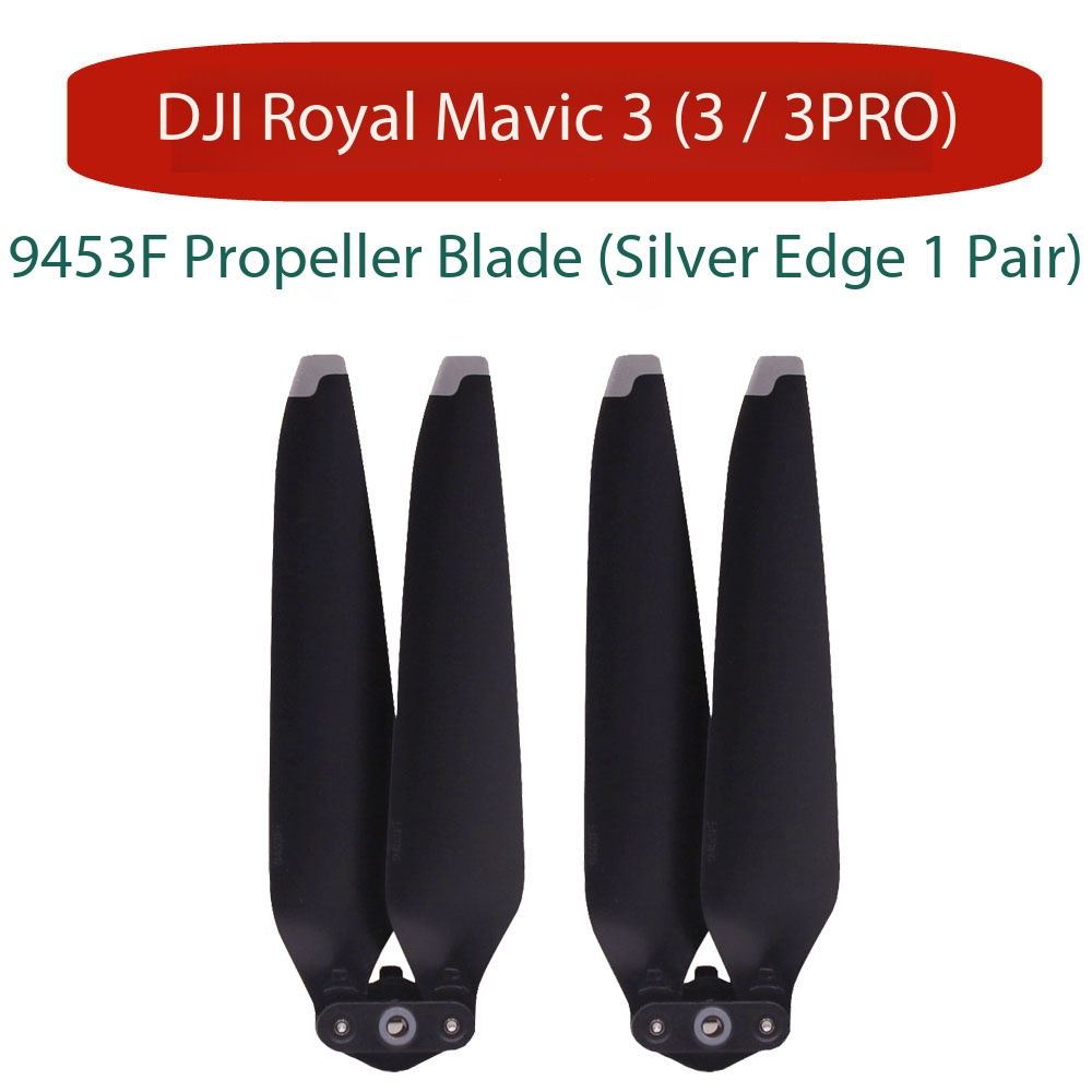 Silver Edge Propellers 1 Pair
