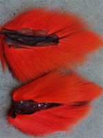 Matériaux de fabrication de leurres en poils de cerf à queue blanche pour la pêche à la mouche, queue de cerf pour chapeau traditionnel juif