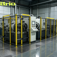 Valla de Seguridad Automatizada para Máquinas y Celdas Robóticas, Embalaje Plano Enmarcado para Plantas de Fabricación, Protección Perfecta