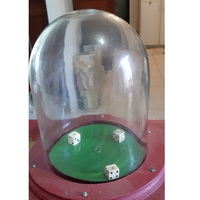 Machine à secouer les dés automatique de luxe pour casino, en métal carré, avec fonction de secouage de dés Sic Bo et de loterie