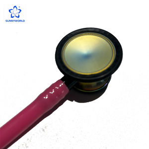 Estetoscopio rojo de alta calidad de moda del estetoscopio de la cardiología del estetoscopio - Product Image 4