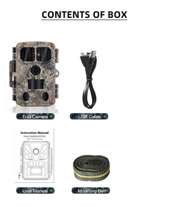 Nouvelle <span class=keywords><strong>caméra</strong></span> <span class=keywords><strong>de</strong></span> <span class=keywords><strong>chasse</strong></span> sans fil 4K Wi-Fi à succès avec visualisation en direct via application et détection <span class=keywords><strong>de</strong></span> mouvement pour la faune en extérieur - Product Image 6