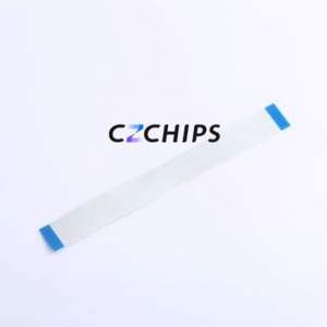 HX FFC-0.5-22P-100mm FFC Cable (Flexible Flat Cable) P=0.5mm Connector 22P 0.5mm 0.3mm Non-Inverting - Product Image 2