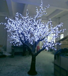 <span class=keywords><strong>Arbre</strong></span> de <span class=keywords><strong>cerisier</strong></span> artificiel <span class=keywords><strong>lumineux</strong></span> <span class=keywords><strong>LED</strong></span> bleu vif de Noël, IP65, 220V, pour usage extérieur - Product Image 2