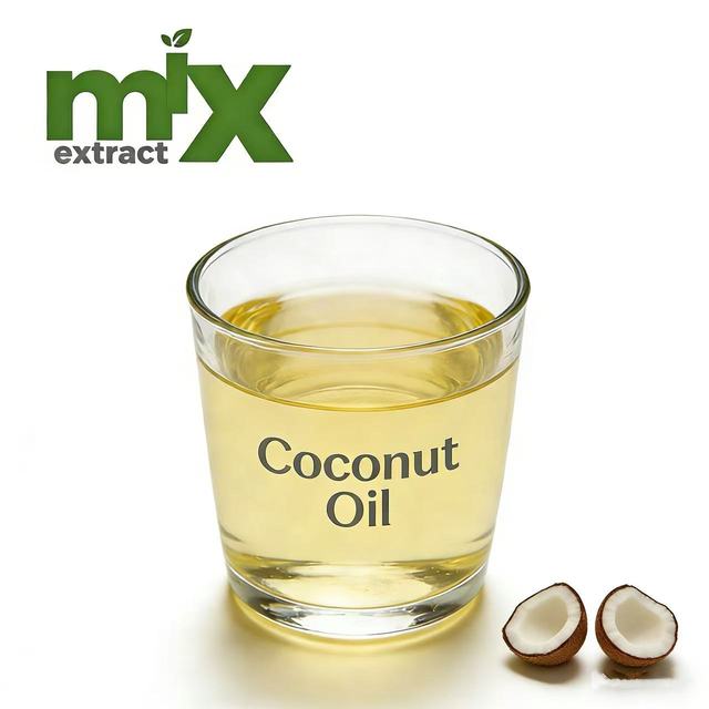 Factory Supply Food Grade Coconut Oil Extract Liquid Lauric Acid 45% MOQ 1kg CAS 8001-31-8