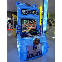 Machine de jeu vidéo de simulation de conduite automobile à monnayeur pour enfants, machine de jeu de course