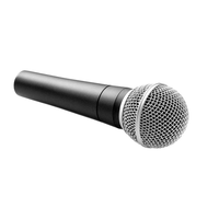 Microphone professionnel filaire SM-58, microphone de studio, karaoké, microphone à condensateur, microphone dynamique cardioïde pour chant