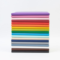 Carnet de notes en fourrure écologique de haute qualité, personnalisé en gros, luxe, A4 A5, journal promotionnel à couverture rigide pour étudiants