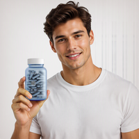 Bouteilles en verre mat personnalisées de 150 ml, 200 ml, 250 ml avec bouchon à vis pour pilules, compléments alimentaires, médicaments, emballage de boîte cadeau