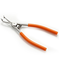 Pince à anneaux de matrice dentaire en gros, instrument de clinique dentaire en acier inoxydable avec poignée en caoutchouc, outil orthodontique et de restauration