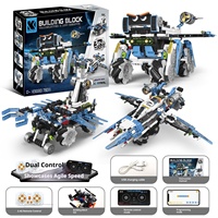 Bloques de Construcción con Control Remoto, Modelo de Robot, Forma Variable, Juguete de Construcción Mecha, Material ABS, Serie T, K, Edades 8+