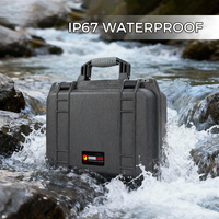 Étui de transport rigide personnalisable EVEREST avec joint torique et valve de pression pour différentes tailles