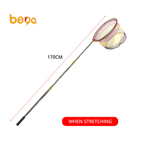 Telescopico <span class=keywords><strong>In</strong></span> Acciaio Inox Pesca A Mosca <span class=keywords><strong>Guadino</strong></span> <span class=keywords><strong>Gomma</strong></span> Della Maglia <span class=keywords><strong>Rete</strong></span> Da Pesca di Pesce <span class=keywords><strong>Guadino</strong></span> - Product Image 2