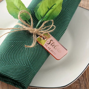 Segnaposto <span class=keywords><strong>in</strong></span> acrilico personalizzato biglietti <span class=keywords><strong>da</strong></span> visita di lusso targhette con nome personalizzate ricevimento di nozze segnaposto <span class=keywords><strong>in</strong></span> <span class=keywords><strong>legno</strong></span> piano di impostazione della tavola - Product Image 5