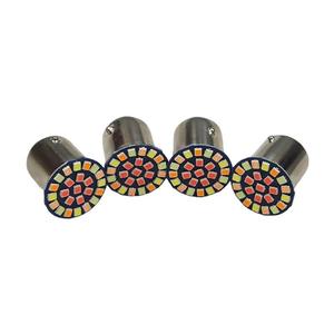 Lumière LED de voiture 22SMD S25 en rouge, jaune, bleu, vert, blanc, tension 12V - Product Image 1