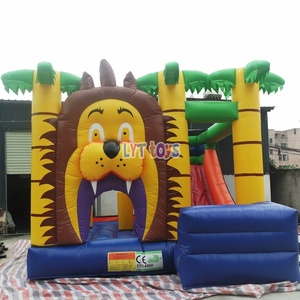 <span class=keywords><strong>Castillo</strong></span> Inflable Comercial para Niños Blue Sea <span class=keywords><strong>de</strong></span> 4.5x4.5m con Capacidad para 500kg, <span class=keywords><strong>Castillo</strong></span> Hinchable para Interiores/Exteriores con Diseño <span class=keywords><strong>de</strong></span> Tiburón - Product Image 3