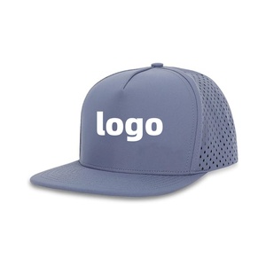 Custom Blank Waterproof Baseball <b>Hat</b> Flat Brim Water-Resistant SnapBack Gorras Fitted Dad <b>Hat</b> Golf Cap Mesh Back Headwear - Product Image 6