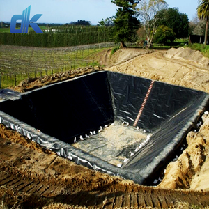 200m chiều dài 2.0mm Độ dày Đen HDPE geomembranes được sử dụng cho lót ao cá - Product Image 2