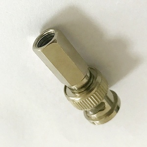 BNC Antenna Electrical Wire Waterproof Male <strong>Plug</strong> Twist-on RG6 Coaxial Cable Rf Coaxial Connector, 75ohm, Audio <strong>CCTV</strong> - Product Image 3