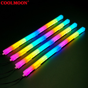 Coolmoon Argb <b>Led</b> Strip Light 5v 3pin <b>Smd</b> Epistar Silicone For Pc Case Lighting - Product Image 3