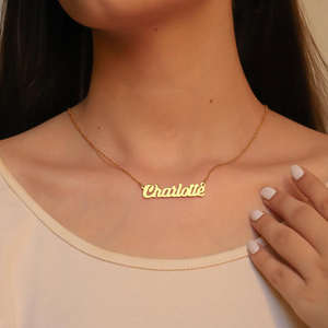 Produttore di Gioielli OEM/ODM Tendenza 2025 - Collana Personalizzata con Rivestimento PVD e Logo/<span class=keywords><strong>Nome</strong></span> Inciso - Product Image 3