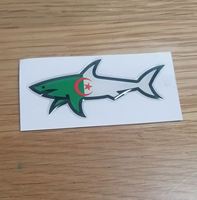 25 Autocollants décoratifs pour téléphone portable Paul Shark en PVC, imprimés UV, style dessin animé, CP Jul Vrunk Marseille Palestine
