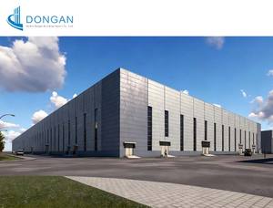 Atelier industriel électronique préfabriqué, structure en acier, hangar préfabriqué, entrepôt modulaire - Product Image 5