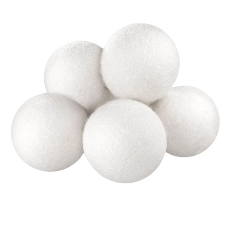 Wholesale Cross-Border YC Brand Sustainable 7cm 6cm 8cm Wool Dryer Felt Balls Drying Discs Y001 Model 40g Foreign Trade Laundry