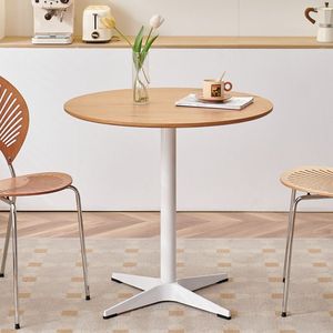 <span class=keywords><strong>Mesa</strong></span> de Comedor Redonda de Acero Inoxidable, <span class=keywords><strong>Mesa</strong></span> de Centro Pequeña para Oficina y Apartamento, para Uso Doméstico - Product Image 4