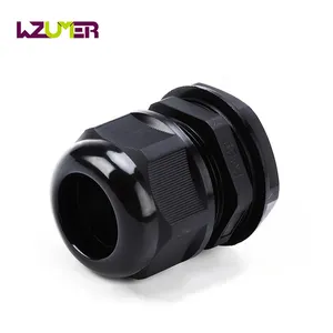 WZUMER PG29 Sealed Nylon PG-29 Waterproof PG 29 Plastic Cable Plug Plasticcable Gland Connector PG 25 PG25 18mm to 24mm 1 inch