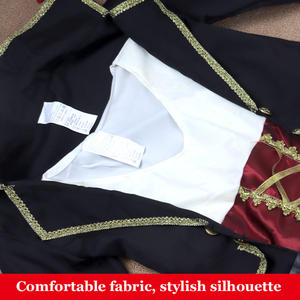 Costume de Pirate Femme Adulte pour Halloween Sexy <span class=keywords><strong>Film</strong></span> et TV Jeu de Rôle Vêtements avec Robes Pantalon Chapeau Écharpe Imprimé Techniques - Product Image 4