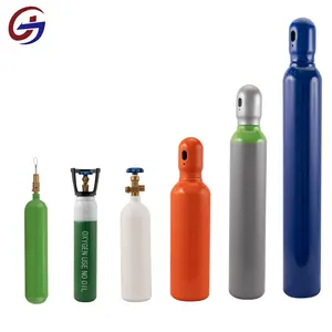 Medical Oxygen Gas Cylinder CO2 Gas Cylinders Industrial Steel Cartridge For Gas Use