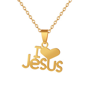 Joyería Religiosa, Collar con Colgante de Cruz de Jesús, Cadena de Acero Inoxidable, Símbolo Cristiano para Hombre, Crucifijo - Product Image 5