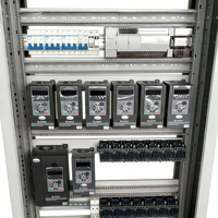 Gabinete de Control PLC Personalizado con PLC y HMI 100% Originales de Marca, Incluye Servicio de Programación Completo para Automatización Industrial